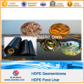 Forro da lagoa do camarão dos peixes do HDPE com certificado do CE